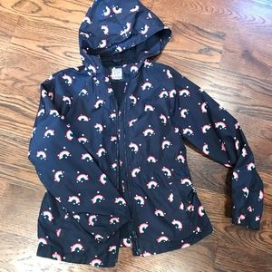 GAP Rainbow Raincoat Girls